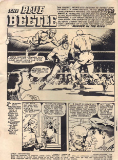 Extrait de Space Adventures (1952) -13- The Blue Beetle