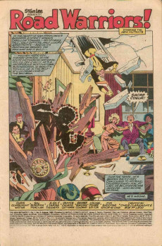 Extrait de The new Mutants (1983) -6- Road Warriors!