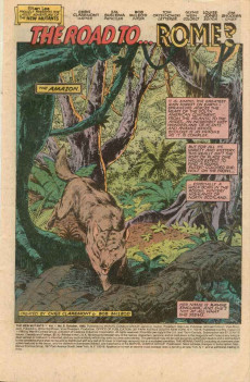 Extrait de The new Mutants (1983) -8- The Road to... Rome?