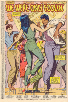 Extrait de The new Mutants (1983) -45- We Were Only Foolin'