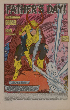 Extrait de The new Mutants (1983) -50- Father's Day!