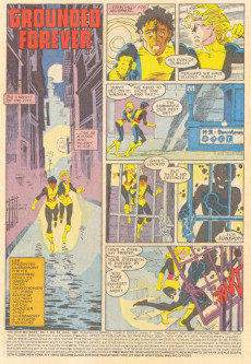 Extrait de The new Mutants (1983) -52- Grounded Forever