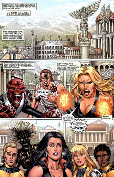 Extrait de New Mutants Forever (2010) -3- The Fall of Nova Roma Part 3