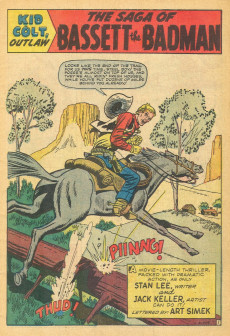 Extrait de Kid Colt Outlaw (1948) -119- Bassett the Badman!