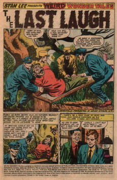 Extrait de Weird Wonder Tales (Marvel Comics - 1973) -8- Reap a Deadly Harvest!