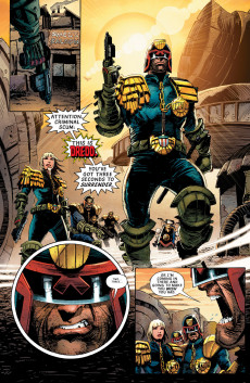 Extrait de Predator vs Judge Dredd vs Aliens -1- Issue # 1