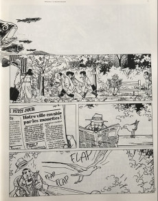 Extrait de Broussaille -INT- Broussaille en noir et blanc