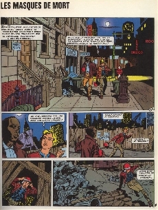 Extrait de Jess Long -4- Les masques de mort - La grotte aux crabes