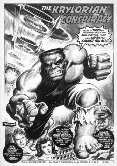 Extrait de The rampaging Hulk Vol.1 (1977) -1- Issue # 1