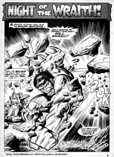 Extrait de The rampaging Hulk Vol.1 (1977) -7- Night of the Soul-Stealer!