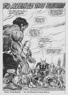 Extrait de The rampaging Hulk Vol.1 (1977) -9- To Avenge the Earth!