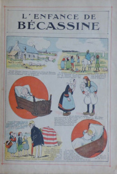 Extrait de Bécassine -1a1926- L'enfance de Bécassine