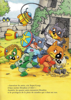 Extrait de Mini-Loup (Les albums Hachette) -32- Mini-Loup Super-héros