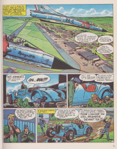Extrait de Tanguy et Laverdure -6e1984- Canon bleu ne répond plus
