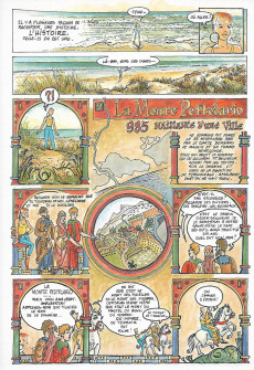 Extrait de L'histoire de Montpellier en B.D.