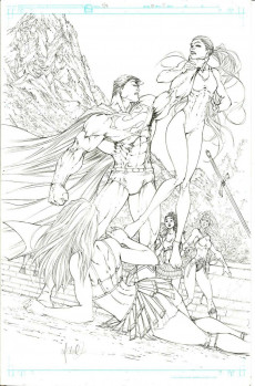 Extrait de Superman/Batman (2003) -INT- Michael Turner's Gallery Edition