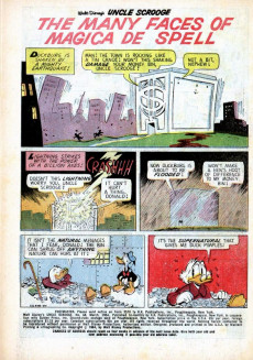 Extrait de Uncle $crooge (2) (Gold Key - 1963) -48- The Many Faces of Magica de Spell