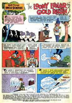 Extrait de Uncle $crooge (2) (Gold Key - 1963) -49- The Loony Lunar Gold Rush
