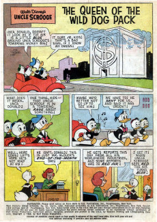 Extrait de Uncle $crooge (2) (Gold Key - 1963) -62- The Queen of the Wild Dog Pack!
