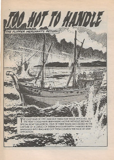 Extrait de Commando (D.C Thompson - 1961) -2970- Too hot to handle