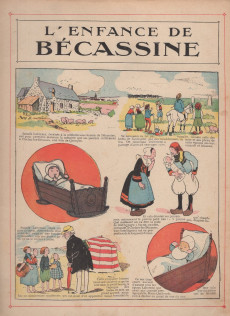 Extrait de Bécassine -1a1920- L'enfance de Bécassine