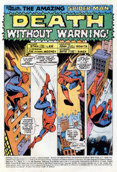 Extrait de Marvel Tales Vol.2 (1966) -56- Death Without Warning!