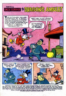 Extrait de Uncle $crooge (2) (Gold Key - 1963) -74- The Dragon's Amulet