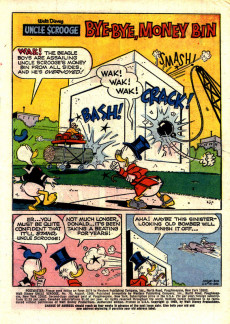 Extrait de Uncle $crooge (2) (Gold Key - 1963) -76- Bye-Bye, Money Bin!