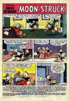 Extrait de Uncle $crooge (2) (Gold Key - 1963) -81- Moon-Struck!