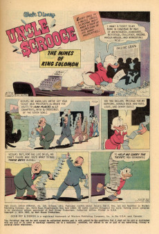 Extrait de Uncle $crooge (2) (Gold Key - 1963) -108- The Mines of King Solomon