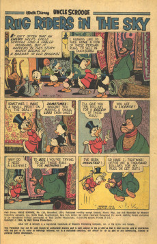 Extrait de Uncle $crooge (2) (Gold Key - 1963) -116- Rug Riders in the Sky