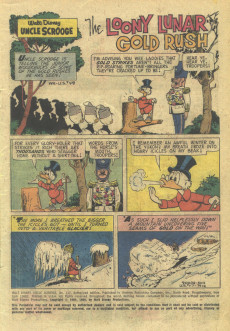 Extrait de Uncle $crooge (2) (Gold Key - 1963) -117- The Loony Lunar Gold Rush