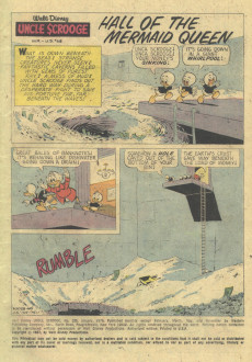 Extrait de Uncle $crooge (2) (Gold Key - 1963) -125- Hall of the Mermaid Queen!