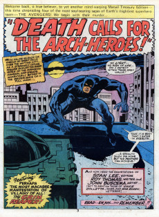 Extrait de Marvel Treasury Edition (1974) -7- The mighty avengers