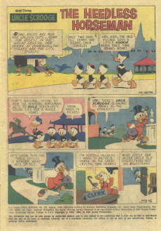Extrait de Uncle $crooge (2) (Gold Key - 1963) -131- The Heedless Horseman