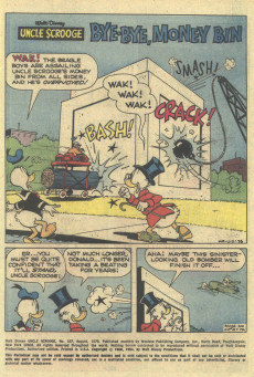Extrait de Uncle $crooge (2) (Gold Key - 1963) -167- Bye-Bye, Money Bin!