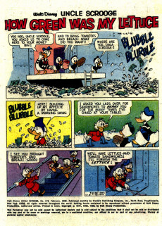 Extrait de Uncle $crooge (2) (Gold Key - 1963) -173- How Green Was My Lettuce