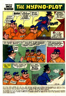 Extrait de Uncle $crooge (2) (Gold Key - 1963) -178- The Hypno Plot