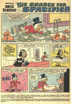 Extrait de Uncle $crooge (2) (Gold Key - 1963) -193- The Search for Spacifica!