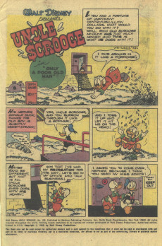Extrait de Uncle $crooge (2) (Gold Key - 1963) -195- Only a Poor Old Man