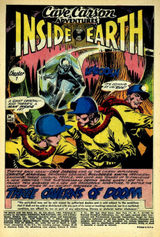 Extrait de The brave And the Bold Vol.1 (1955) -40- The Three Caverns of Doom!