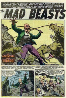 Extrait de Adventures into Terror Vol.2 (Atlas - 1951) -22- I Can't Close My Eyes!