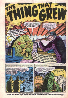 Extrait de Adventures into Terror Vol.2 (Atlas - 1951) -7- Where Monsters Dwell!