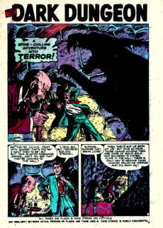 Extrait de Adventures into Terror Vol.2 (Atlas - 1951) -9- The Dark Dungeon!