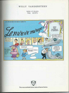 Extrait de Bob et Bobette (3e Série Rouge) -219Fina- Le miroir mirage