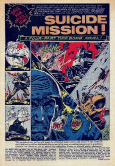 Extrait de The brave And the Bold Vol.1 (1955) -52- Suicide Mission!