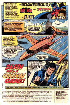 Extrait de The brave And the Bold Vol.1 (1955) -152- Death Has a Golden Grab!