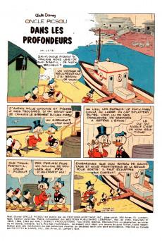 Extrait de Oncle Picsou (Éditions Héritage) -5- Dans les profondeurs
