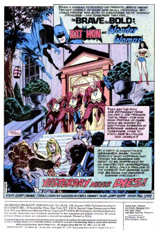 Extrait de The brave And the Bold Vol.1 (1955) -158- Yesterday Never Dies!
