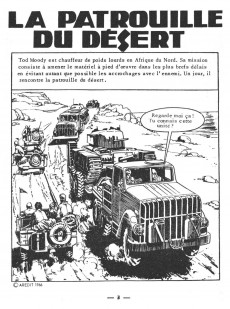 Extrait de Commando (Artima / Arédit) -101- La patrouille du désert
